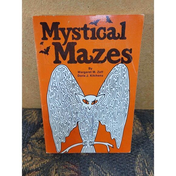 Vintage Mystical Mazes by Margaret M. Zeff & Doris J. Kitchens - Picture 1 of 4
